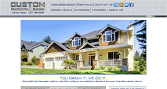 Desktop Screenshot of customrenovationsmn.com